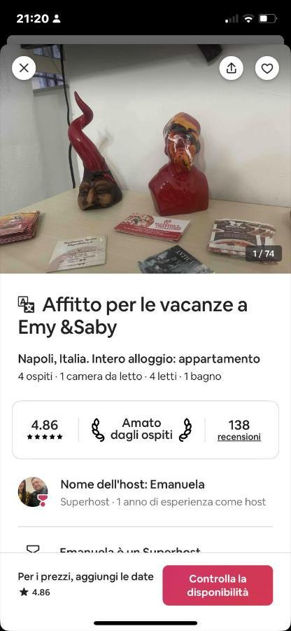 Emyesabi Daire Napoli Dış mekan fotoğraf